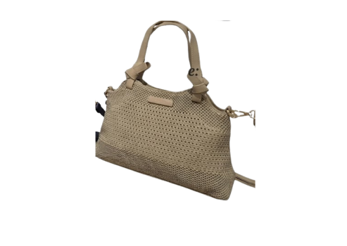 BOLSO DE MANO CON BANDOLERA CROCHET. REF: SS4117L