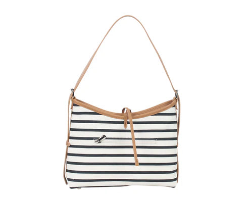 BOLSO BANDOLERA RAYAS. REF: W201371