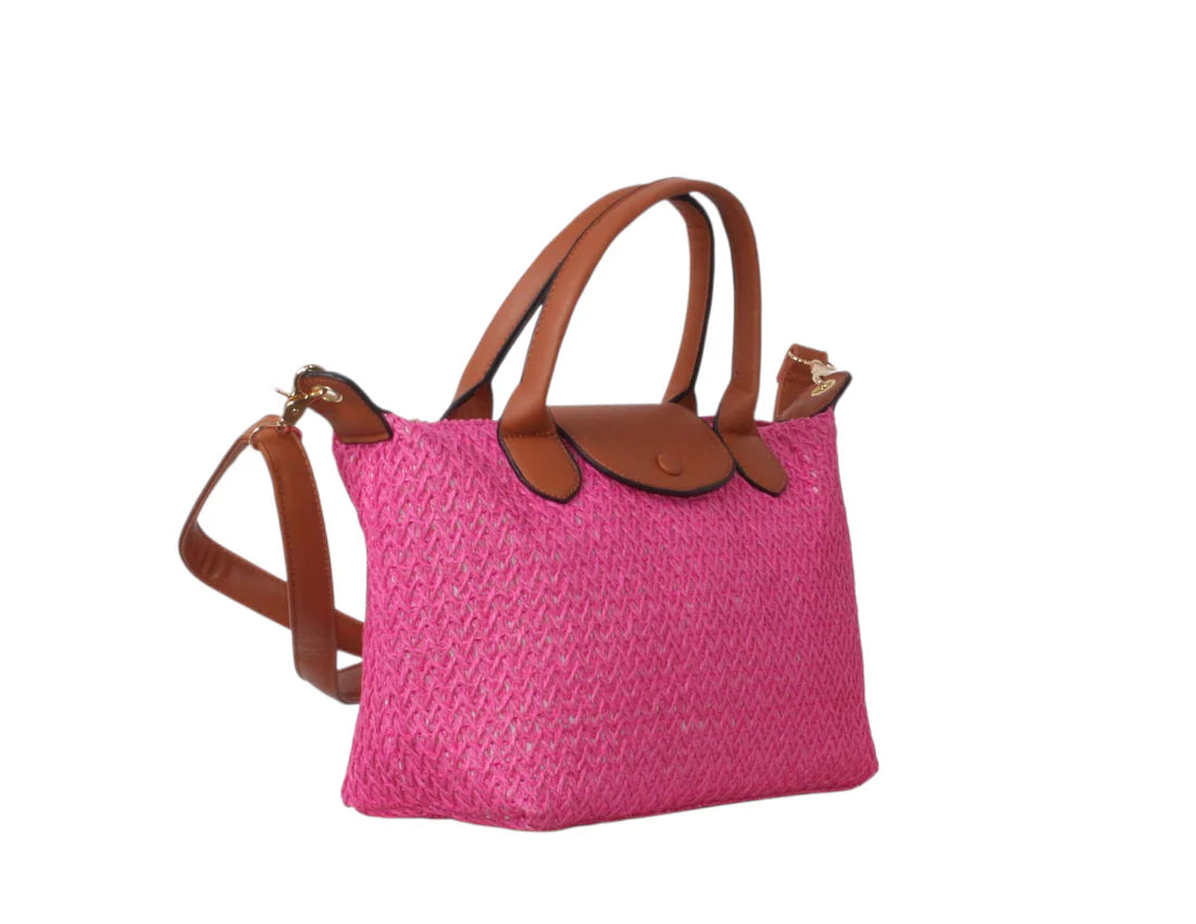 BOLSO DE MANO CON BANDOLERA. REF: SY771