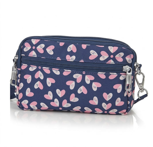 BOLSO BANDOLERA ESTAMPADA NYLON. REF: GB280