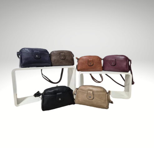 BOLSO BANDOLERA CON VARIOS COMPARTIMENTOS. REF: SY2502