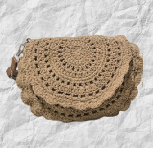 BOLSO BANDOLERA CROCHET. REF: JJ044L