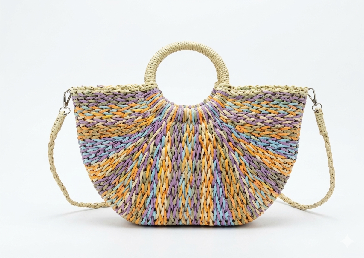 BOLSO CAPAZO COLORIDOS. REF: XBU284