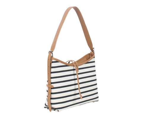 BOLSO BANDOLERA RAYAS. REF: W201371