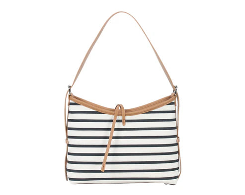 BOLSO BANDOLERA RAYAS. REF: W201371
