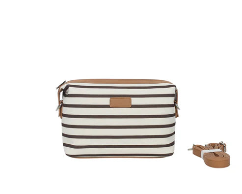 BOLSO BANDOLERA RAYAS. REF: W91138-1