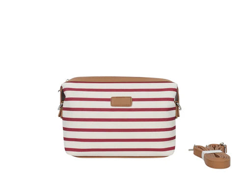 BOLSO BANDOLERA RAYAS. REF: W91138-1