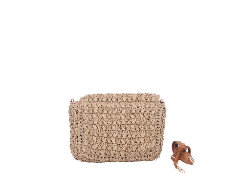 BOLSO BANDOLERA RAFIAS. REF: AMI2001