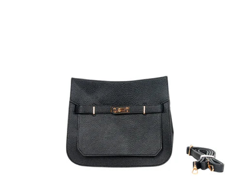 BOLSO BANDOLERA CON SOLAPA. REF: SS4152