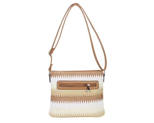 BOLSO BANDOLERA RAFIAS. REF. SY819R