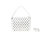 BOLSO MANO CON BANDOLERA TACHUELAS. REF: SS4156
