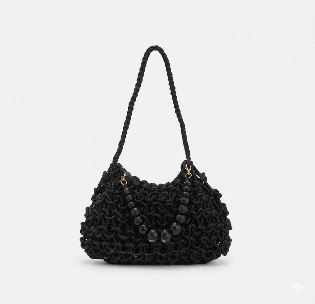 BOLSO DE CROCHET ALGODON. REF:CLA107