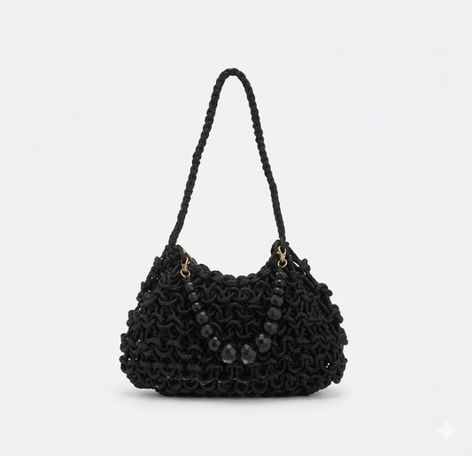 BOLSO DE CROCHET ALGODON. REF:CLA107