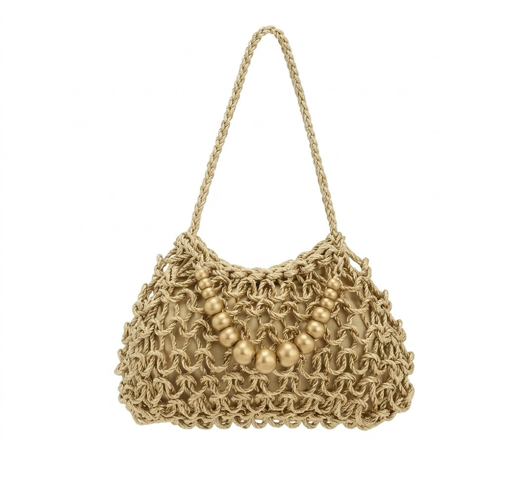 BOLSO DE CROCHET ALGODON. REF:CLA107