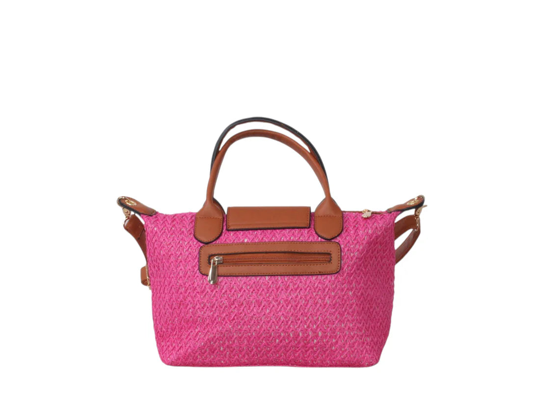 BOLSO DE MANO CON BANDOLERA. REF: SY771