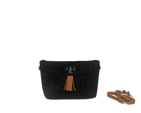 BOLSO BANDOLERA. REF: SY087 RAFIA.