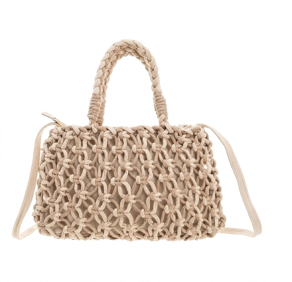 BOLSO DE CROCHET ALGODON. REF: CLA106