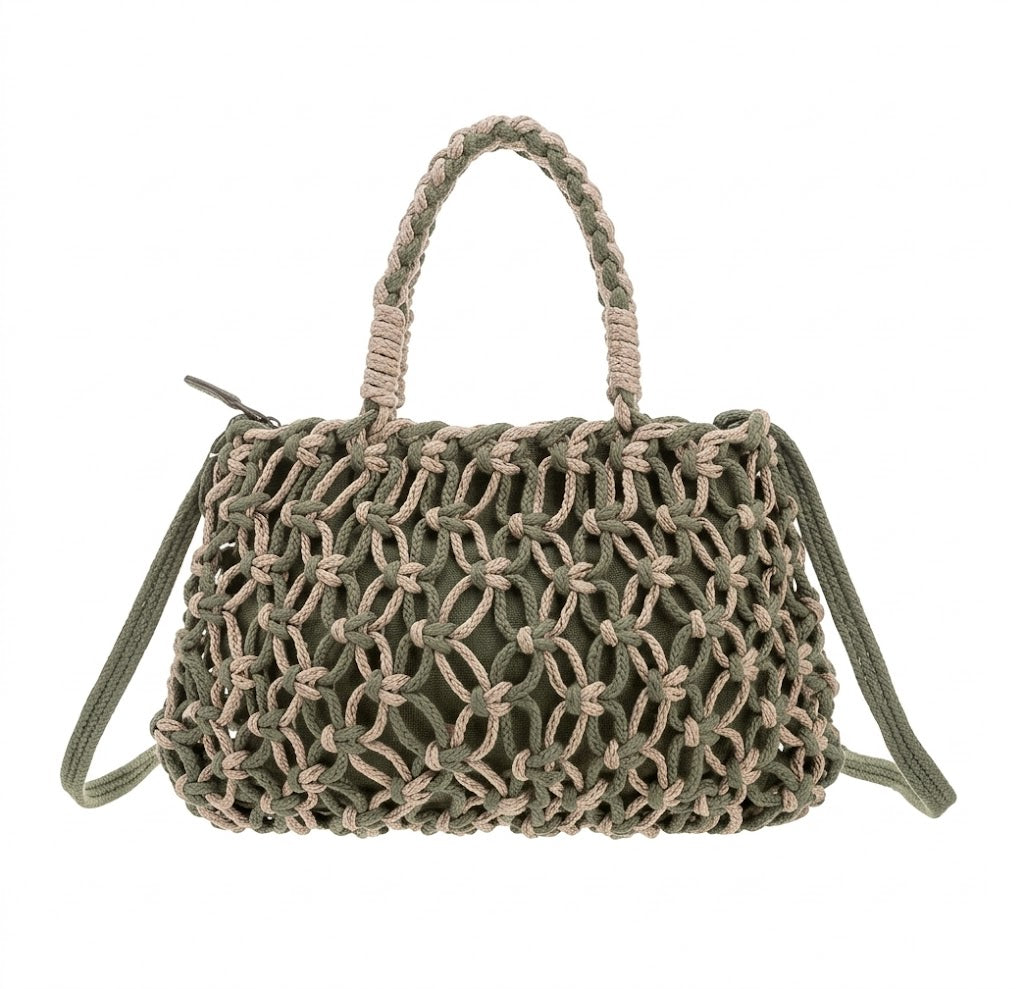 BOLSO DE CROCHET ALGODON. REF: CLA106
